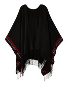 Heart Wool and Cashmere Poncho